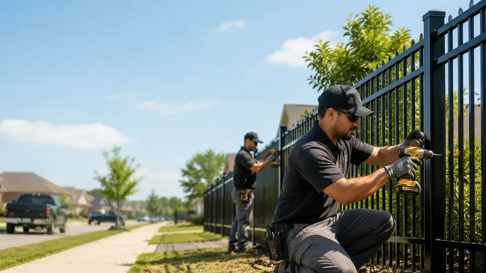 Metal Fence Installation in Springerton, IL